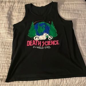 Old Death Science Chopper shit tank Harley toughness